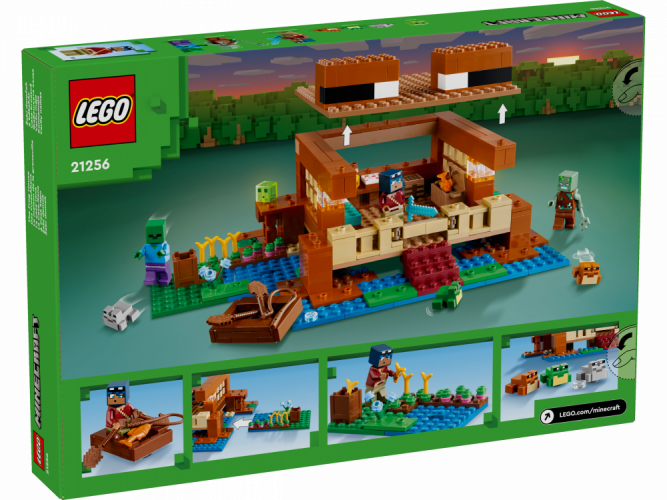 LEGO® Minecraft® 21256 A békaház