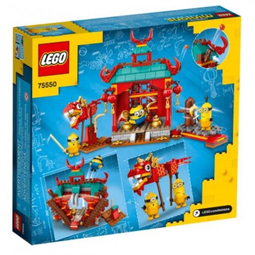 LEGO® Minions 75550 Minyonok Kung Fu csatája