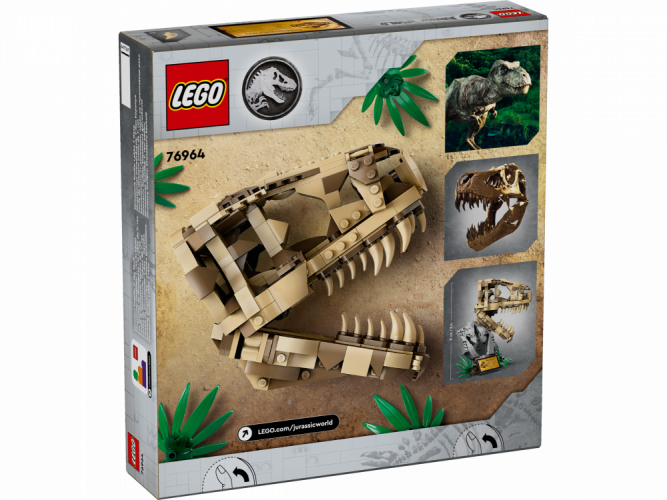 LEGO® Jurassic World™ 76964 Dinosaurie fosílie: Lebka T-Rexa