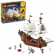 LEGO® Creator 3 v 1 31109 Pirátská loď - poškozený obal