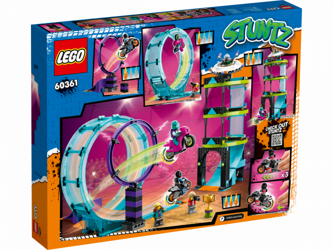 LEGO® City 60361 Ekstremalne wyzwanie kaskaderskie