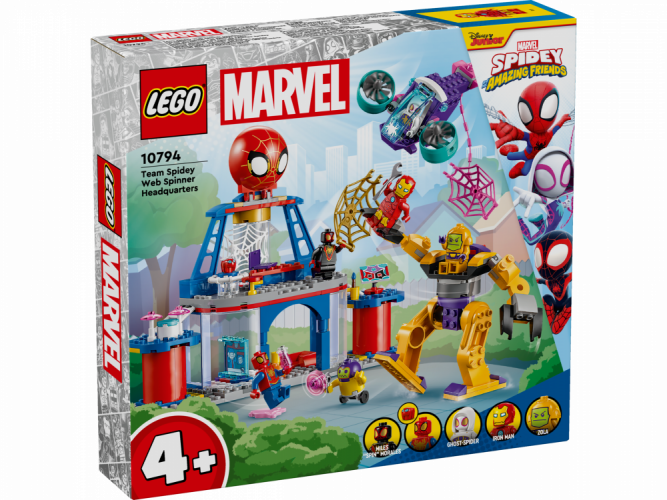 LEGO® Marvel 10794 Cuartel General Arácnido del Equipo Spidey