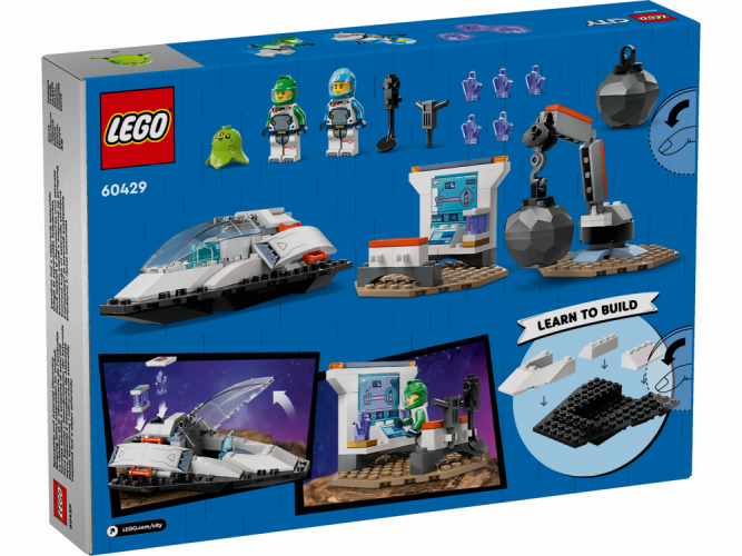 LEGO® City 60429 Ruimteschip en ontdekking van asteroïde