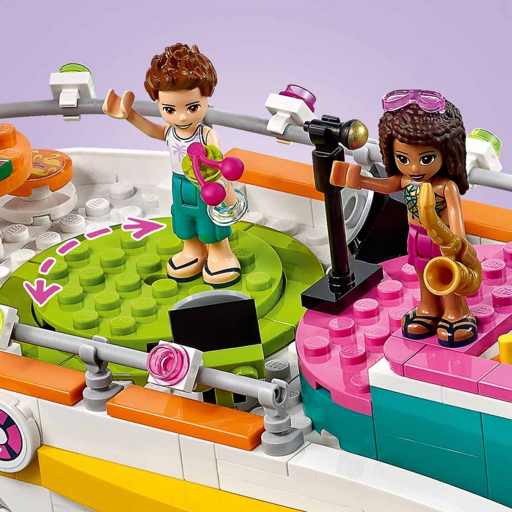 41433 - LEGO® Friends - Le bateau de fête LEGO : King Jouet, Lego, briques  et blocs LEGO - Jeux de construction
