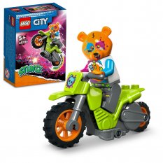 LEGO® City 60356 Motocicletă de cascadorie cu urs