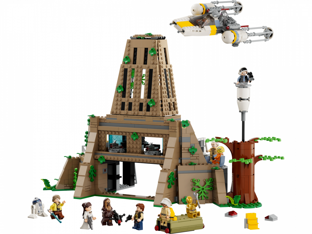 YAVIN 4 - GRANDE TEMPLO - TODOS OS COLECIONÁVEIS - LEGO STAR WARS: A SAGA  SKYWALKER 