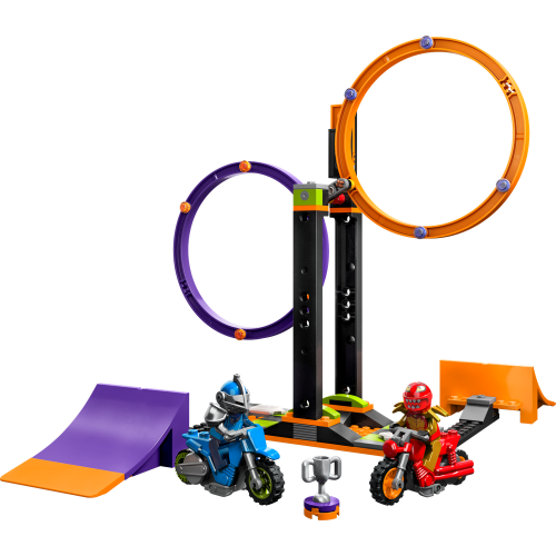 LEGO® City 60360 Le défi de cascade : les cercles rotatifs