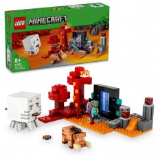 LEGO® Minecraft® 21255 La Emboscada en el Portal del Nether