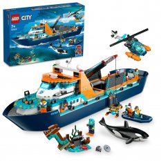 LEGO® City 60368 Le navire d’exploration arctique