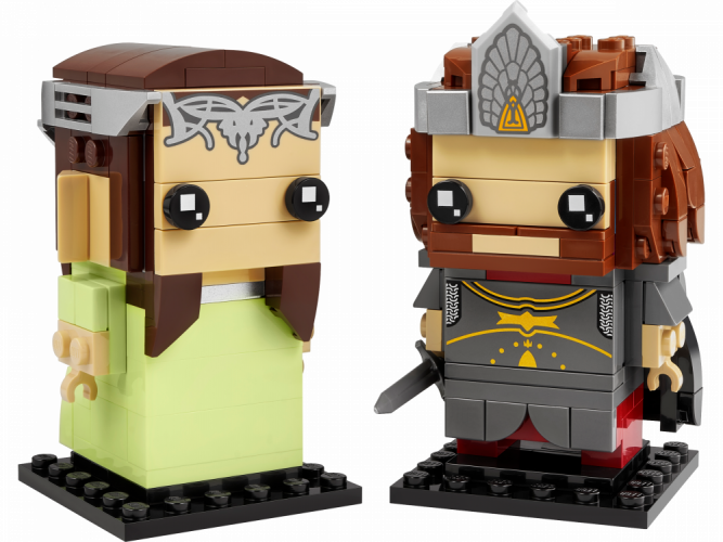 LEGO® BrickHeadz 40632 Aragorn™ és Arwen™