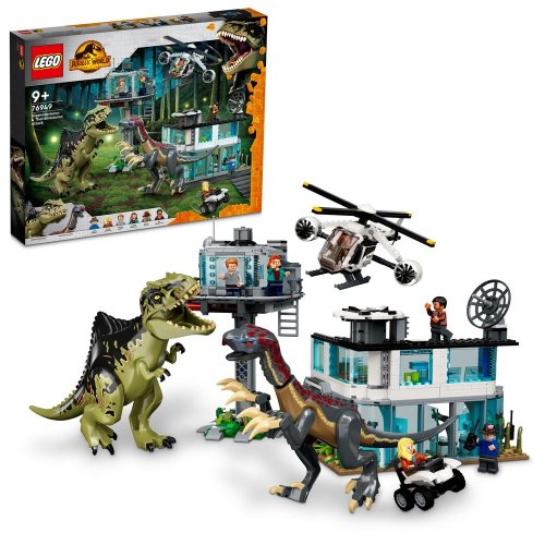 LEGO® Jurassic World™ 76949 L’attacco del Giganotosauro e del Terizinosauro