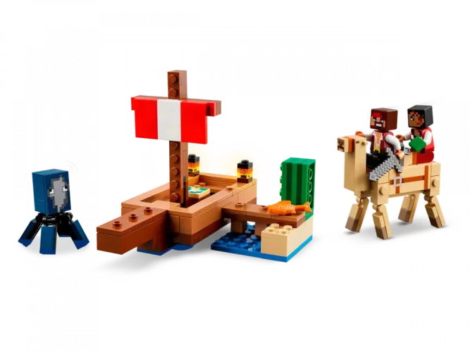 LEGO® Minecraft® 21259 Călătorie pe corabia de pirați