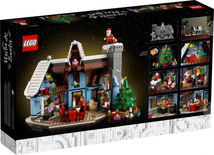 LEGO® Icons 10293 La visita di Babbo Natale