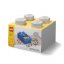 LEGO® Cutie de depozitare 4 cu sertar - gri