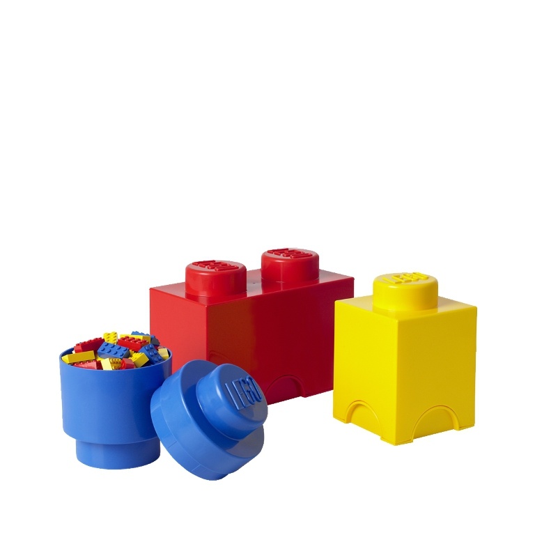 LEGO® Organisateur avec trois tiroirs - gris foncé