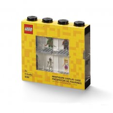 LEGO® gyűjtő doboz 8 minifigurához - fekete