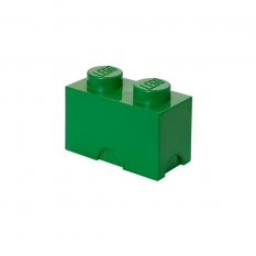 LEGO® Úložný box 2 - tmavě zelená