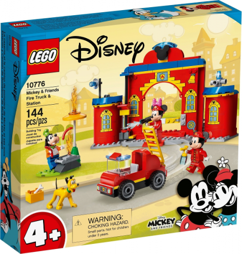 LEGO® Disney™ 10776 Mickey és barátai tűzoltóság és tűzoltóautó