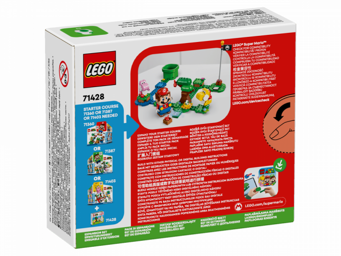 LEGO® Super Mario™ 71428 Set de Expansión: Huevo de Yoshi en el bosque