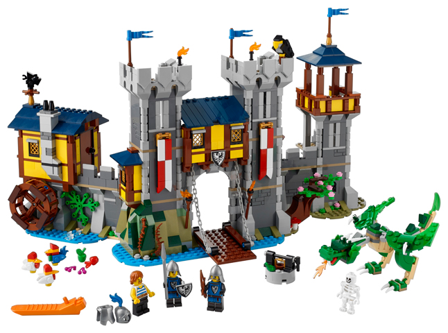 LEGO® Creator 3-en-1 31120 Le château médiéval