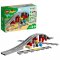 LEGO® DUPLO® 10872 Les rails et le pont du train