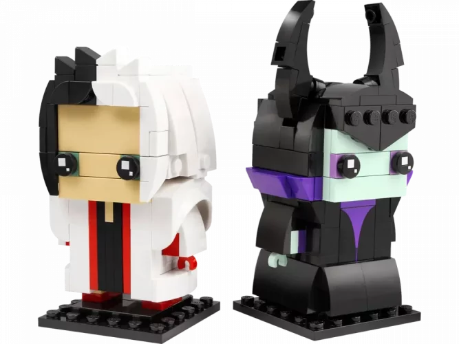 LEGO® BrickHeadz 40620 Cruella și Maleficent