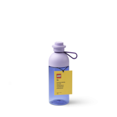 LEGO® bottle transparent - purple