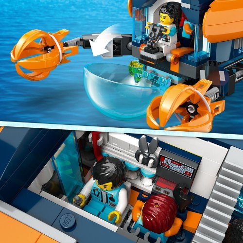 LEGO® City 60379 Submarino Explorador do Fundo do Oceano