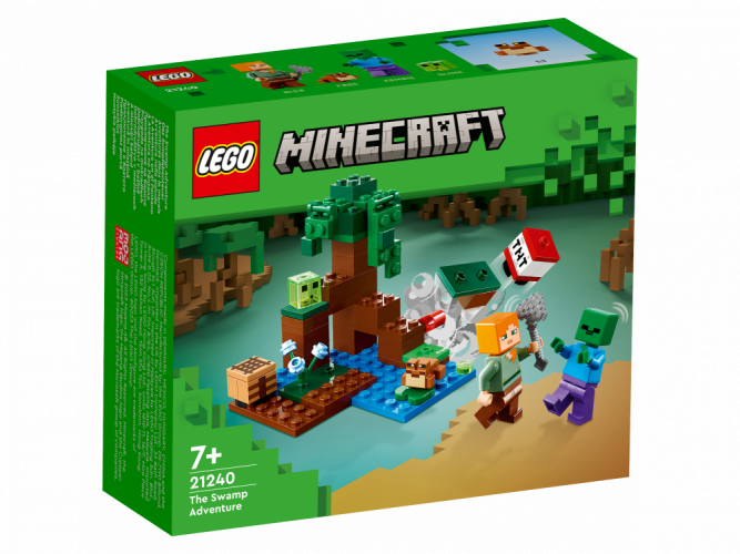 LEGO® Minecraft® 21240 A mocsári kaland