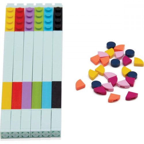 LEGO® DOTS zselés tollak, vegyes színek - 6 db