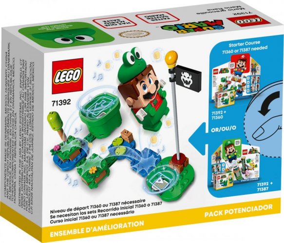 LEGO® Super Mario™ 71392 Power-uppakket: Kikker-Mario