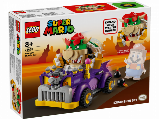 LEGO® Super Mario™ 71431 Set de extindere Mașina forțoasă a lui Bowser