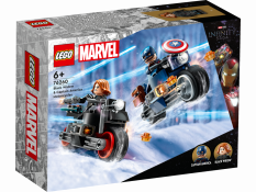 LEGO® Marvel 76260 Motocykle Czarnej Wdowy i Kapitana Ameryki