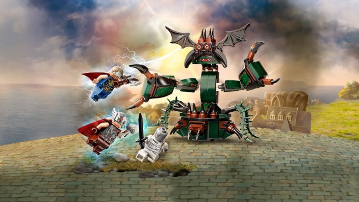 LEGO® Marvel 76207 Támadás New Asgard ellen