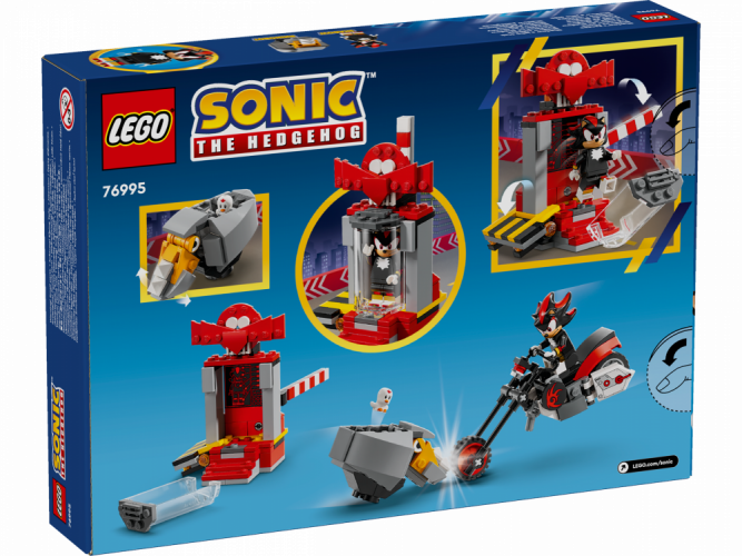 LEGO® Sonic the Hedgehog™ 76995 Fuga do Shadow The Hedgehog