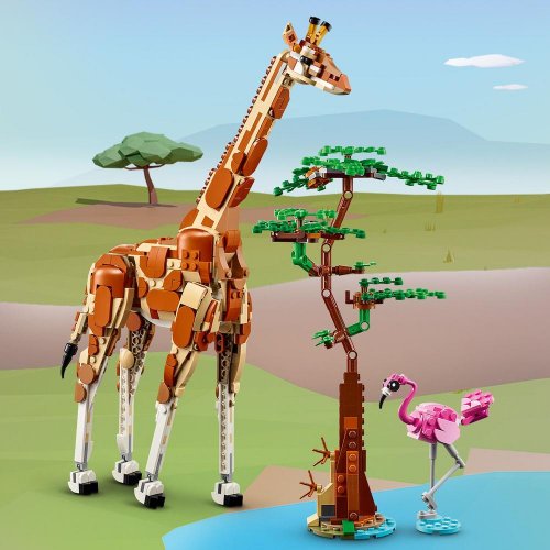 LEGO® Creator 3-en-1 31150 Les animaux sauvages du safari