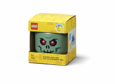 LEGO® Tárolófej (mini) - csontváz - zöld