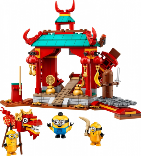 LEGO® Minions 75550 Minyonok Kung Fu csatája