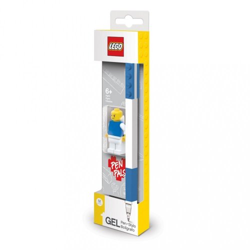 LEGO Penna gel con minifigure, blu - 1 pezzo