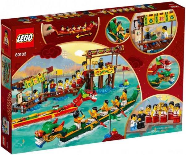 LEGO® 80103 Gara di barche drago