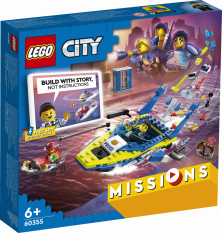 LEGO® City 60355 Misiones de Investigación de la Policía Acuática