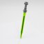 LEGO® Star Wars Penna gel a forma di spada laser - verde chiaro