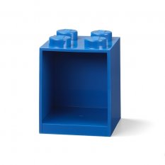 LEGO® Brick 4 akasztós polc - kék