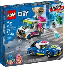 LEGO® City 60314 Persecución Policial del Camión de los Helados