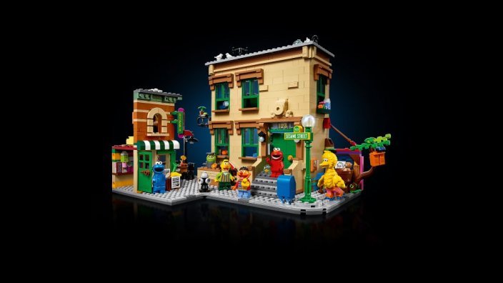 LEGO® Ideas 21324 123 Sesame Street - poškodený obal