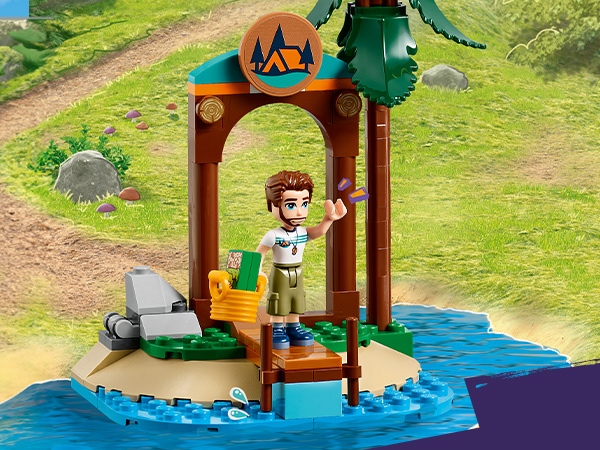 LEGO® Friends 42631 La cabane dans l’arbre de la base de loisirs