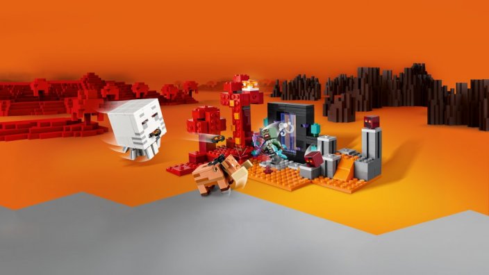 LEGO® Minecraft® 21255 A Emboscada do Portal do Nether
