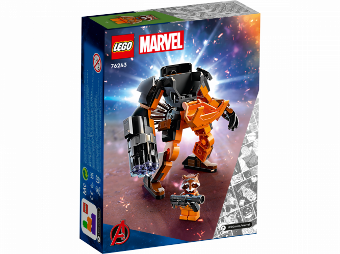 LEGO® Marvel 76243 Armatura Mech Rocket