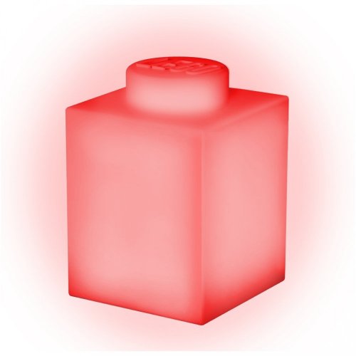 LEGO® Classic Silikon-Baustein-Nachtlicht - Rot