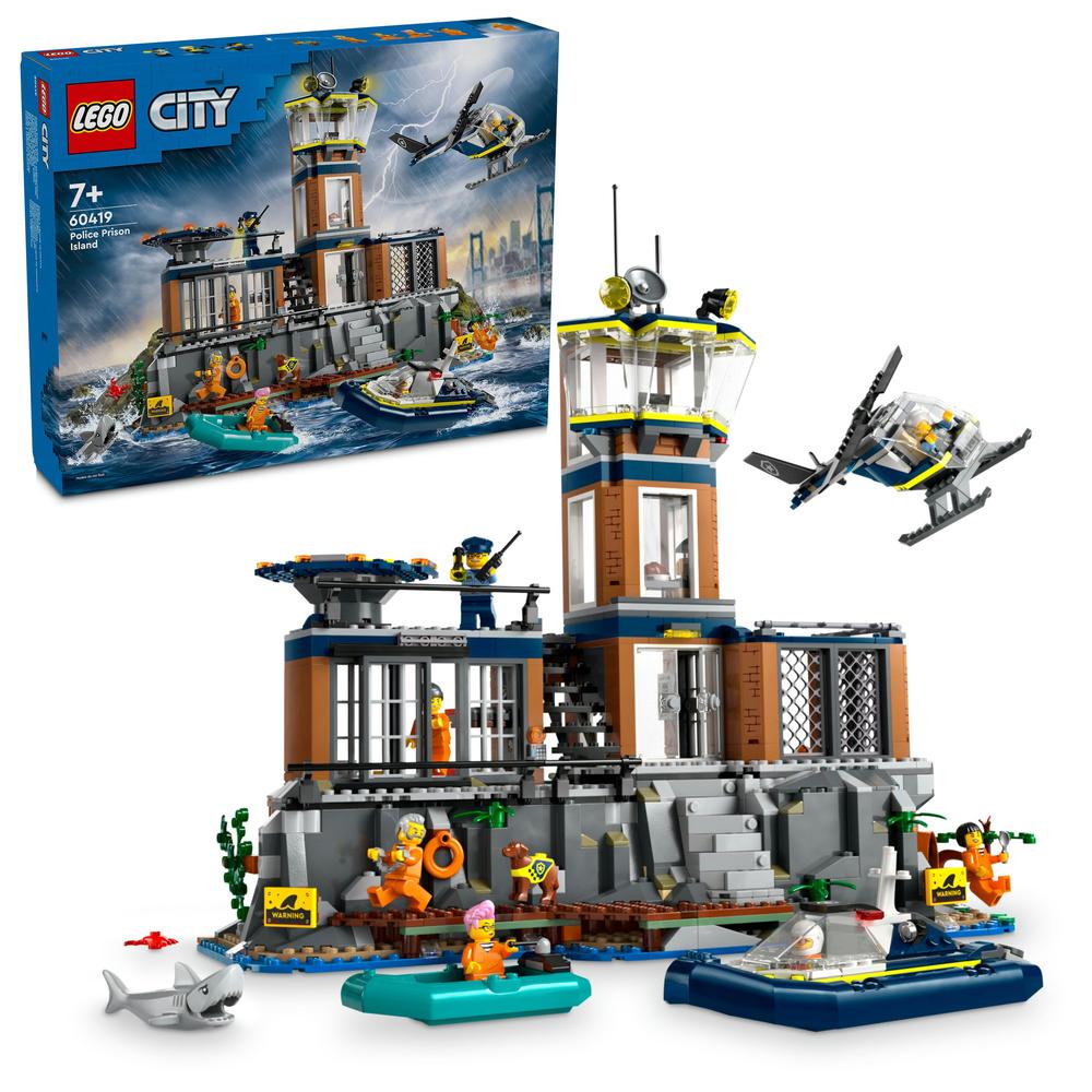 LEGO® City 60419 Prigione sull'isola della polizia